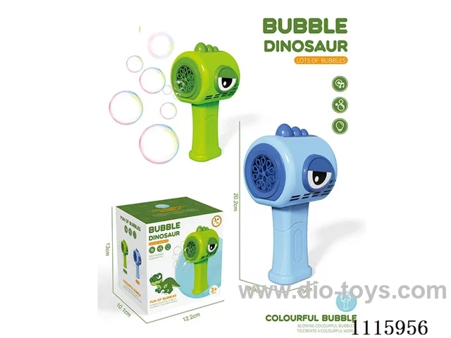 Dinosaur electric bubble wand