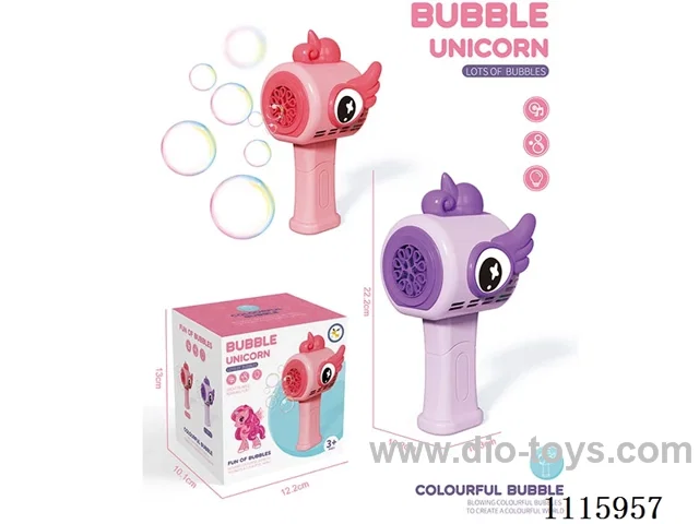 Unicorn electric bubble wand