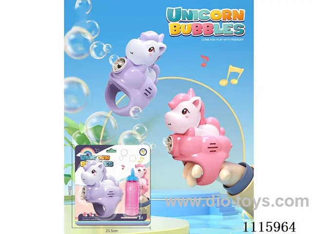 Fully automatic handheld unicorn bubble machine