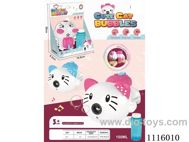 Baby cat Bubble machine (Wrist)