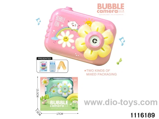 camera bubble machine