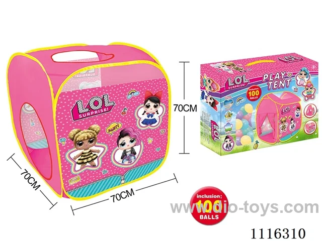 Surprise Doll Playhouse with 100 5.5CM ocean balls