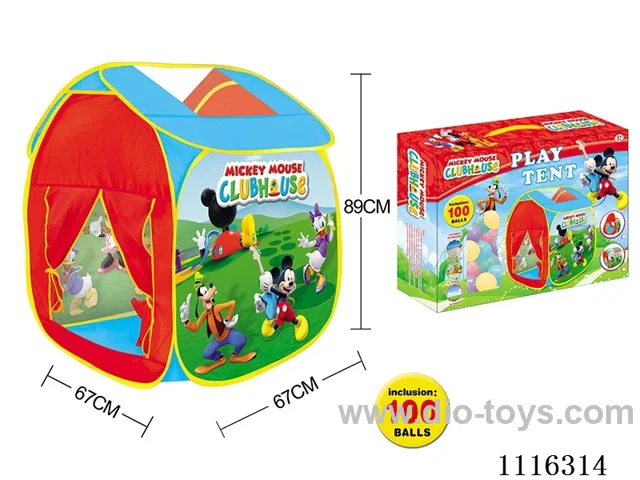 Disney Playhouse with 100 5.5CM ocean balls