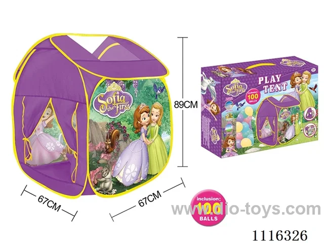 Sofia Playhouse with 100 5.5CM ocean balls