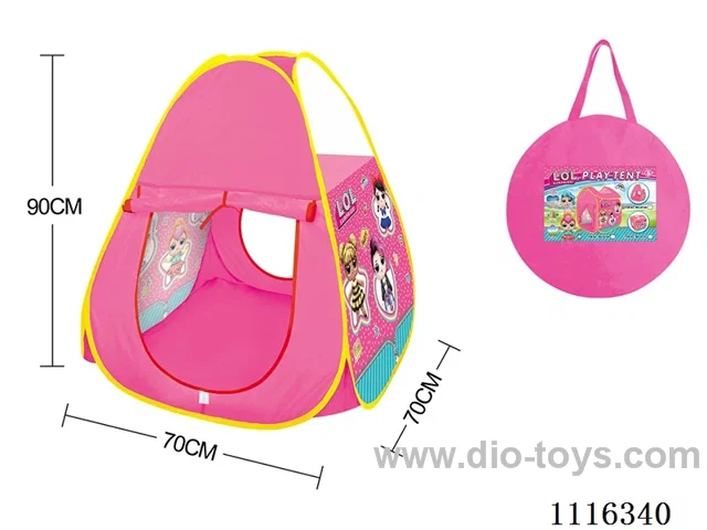 Surprise doll play house tent