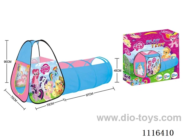 Two-in-one Pony Polly tent compound tunnel crawler