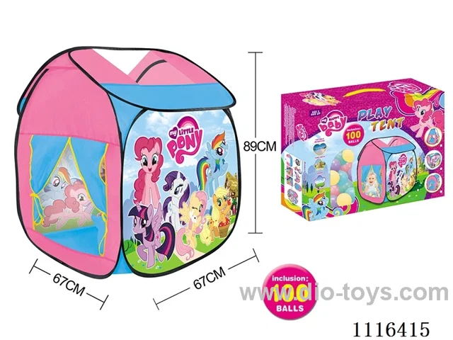 Pony Polly Playhouse with 100 ocean balls