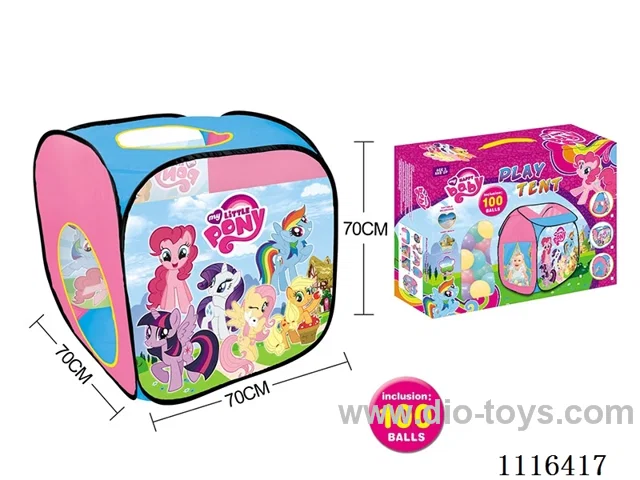 Pony Polly Playhouse with 100 ocean balls