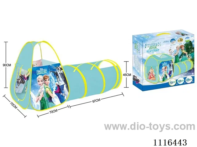 Two-in-one Frozen tent compound tunnel crawler