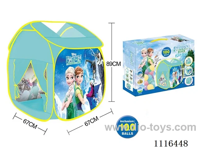 Frozen Playhouse with 100 ocean balls