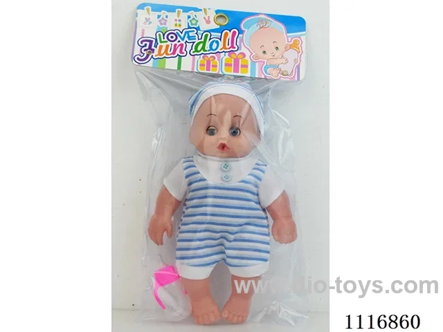 12 "empty doll with IC, baby bottle