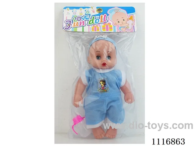 12 "empty doll with IC, baby bottle