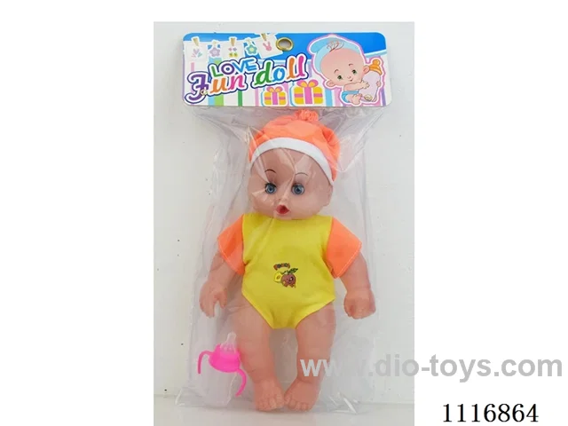12 "empty doll with IC, baby bottle