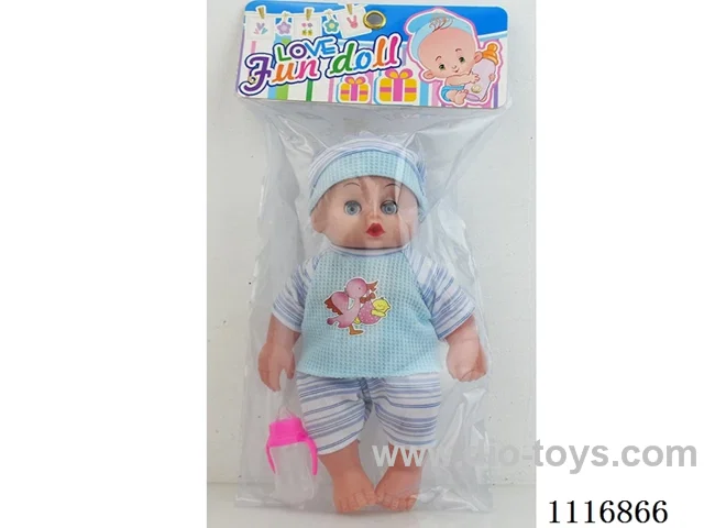 12 "empty doll with IC, baby bottle
