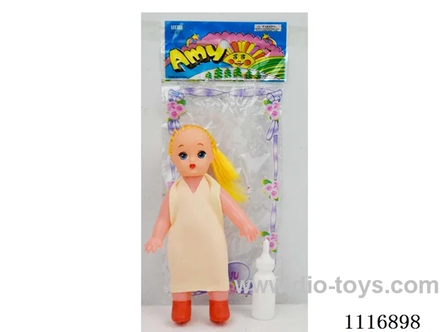 Six inch and bottle doll