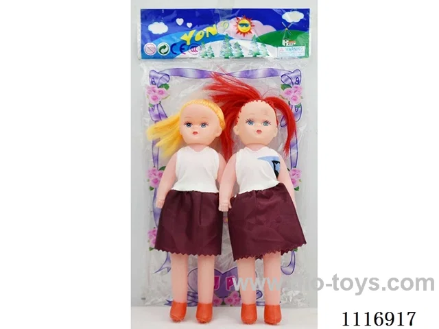9 "2 dolls