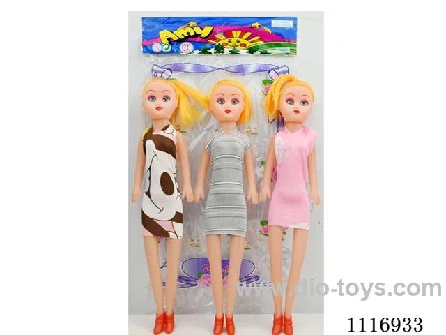 14-inch three-piece doll