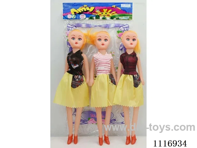 14-inch three-piece doll