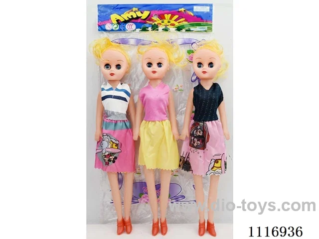 14-inch three-piece doll