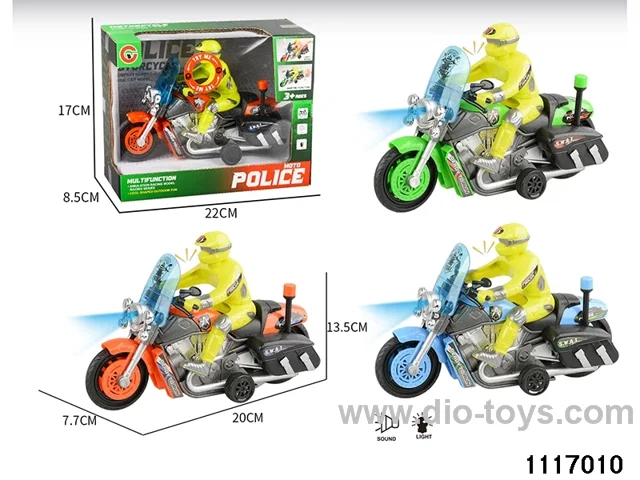 inertial motorbike With light and sound