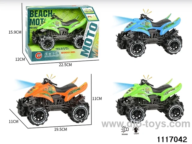 inertial motorbike With light and sound