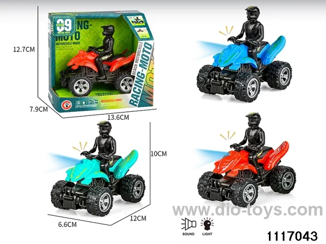 inertial motorbike With light and sound