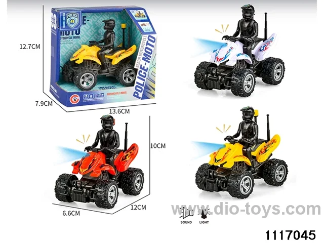 inertial motorbike With light and sound