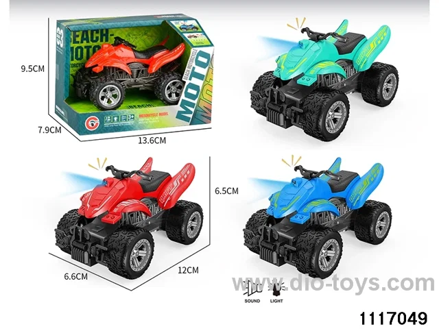 inertial motorbike With light and sound