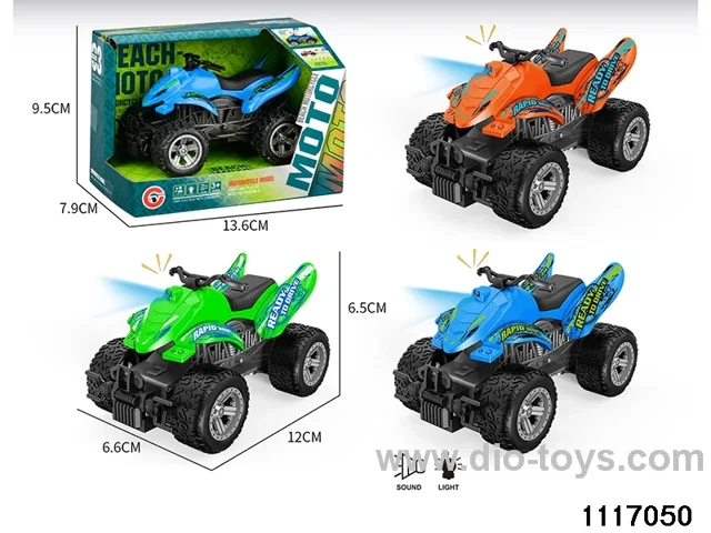 inertial motorbike With light and sound