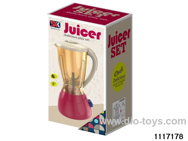 Juice maker with light/sound