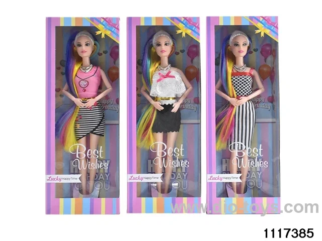 11.5 inch 9 jointed doll set(random mixed)