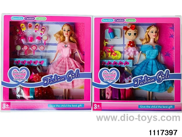 11.5 inch doll set(random mixed)