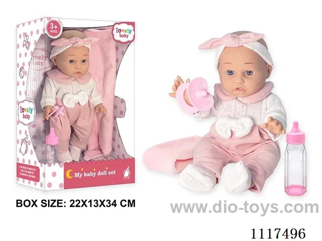 12 "vinyl doll with accessories