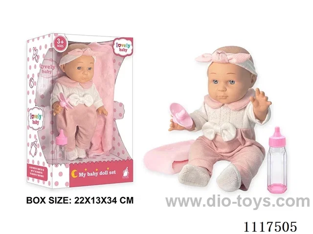 12 "vinyl doll with accessories