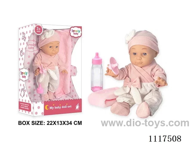 12 "vinyl doll with accessories