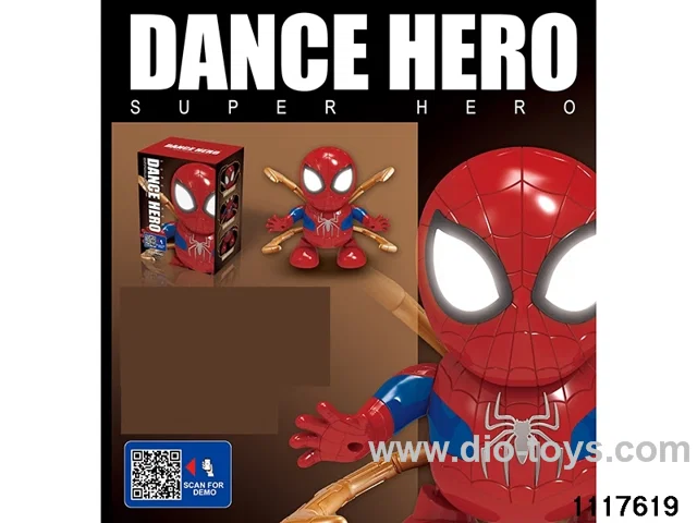 Electric Dancing Spider-Man