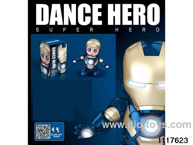 Electric Dancing Iron Man