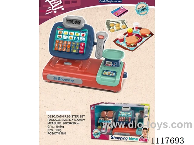 Touch screen with voice cash register Burger set