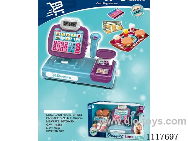 Touch screen with voice cash register Burger set