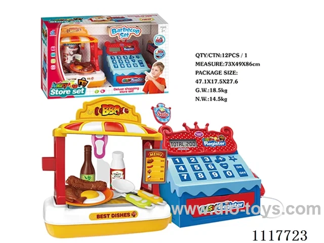 Boy Grill Supermarket + cash register