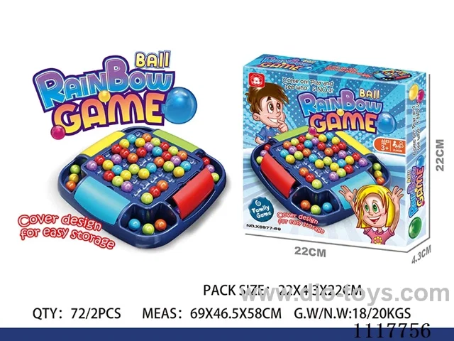 Rainbow ball game