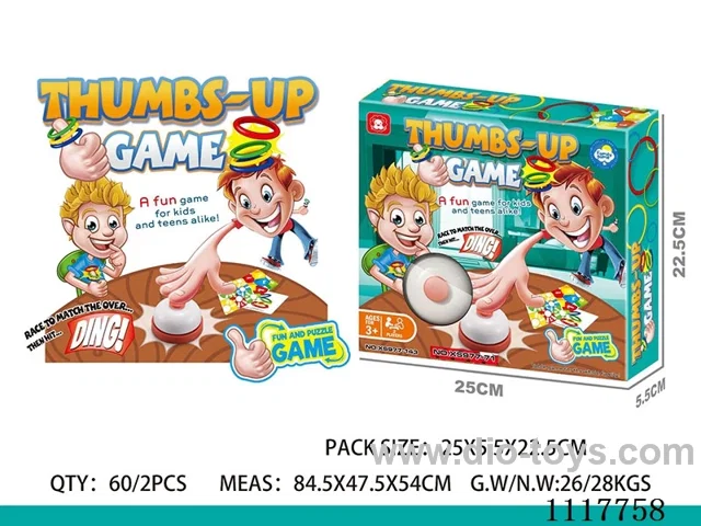 Thumb ring battle game