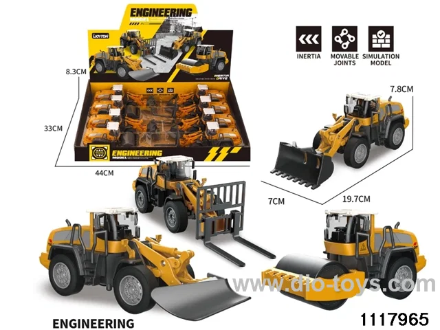 4 style friction engineering truck（8pcs/box）