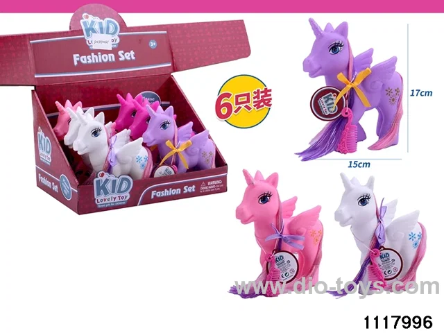 Pegasus with comb