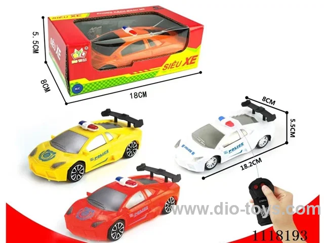 1:24 Vietnamese wireless rc simulation police car