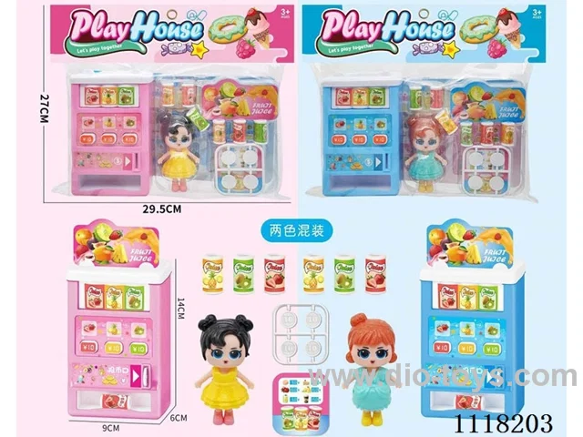 Play House Fun vending machine (Pink. Light Blue 2)