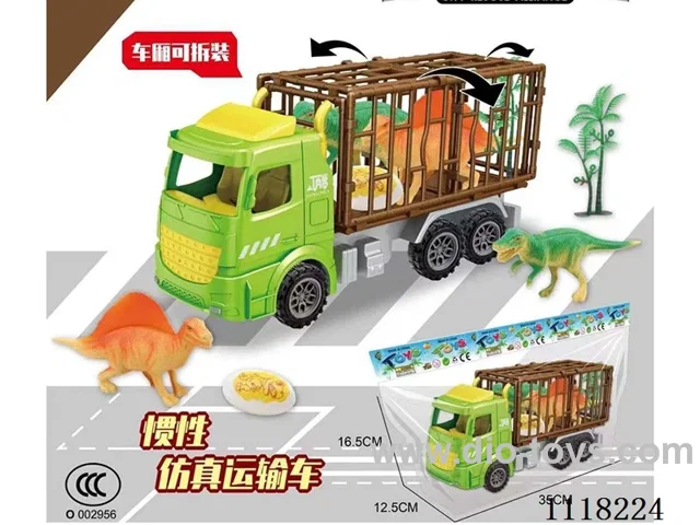 Inertial dinosaur cage