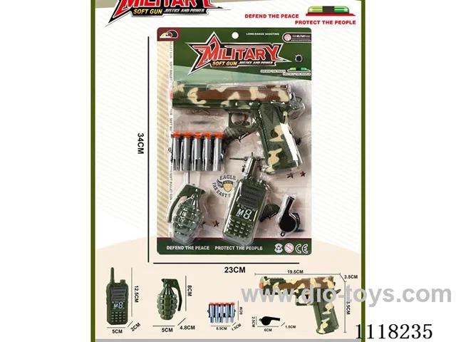 Soft bullet gun