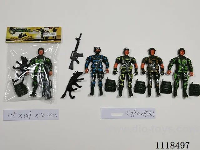 9.5CM soldier 4 mixed