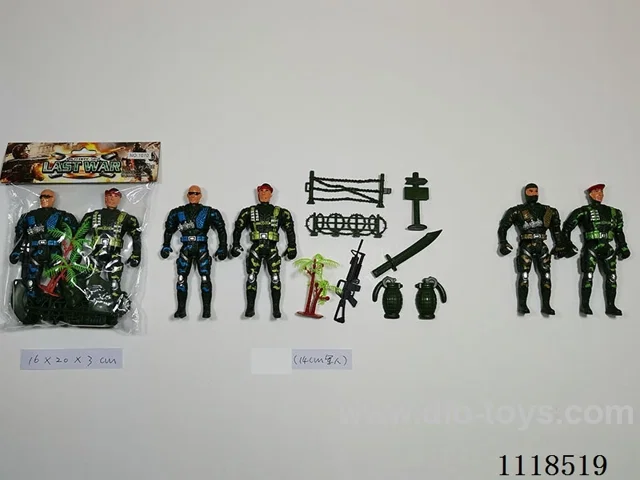 14CM soldier 4 mixed